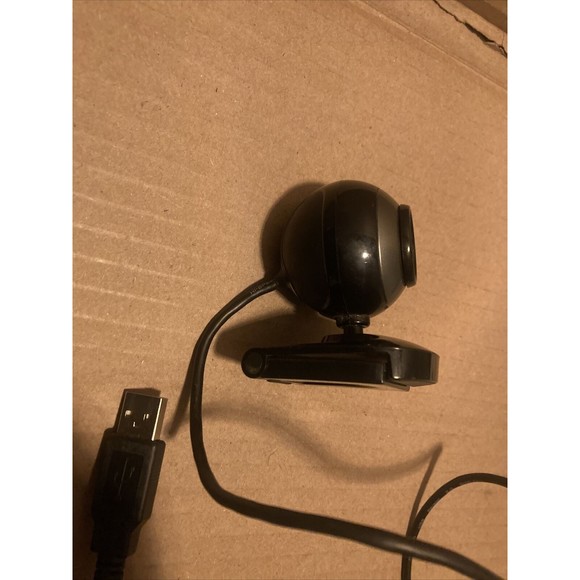 HP Webcam HD-2200 Black & Silver Hp USB 2.0 Tested Working ~Actual Photos Shown~ - Picture 7 of 7